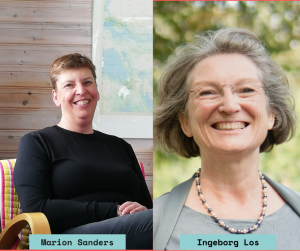Marion Sanders en Ingeborg Los, regiobestuurders Gelderland