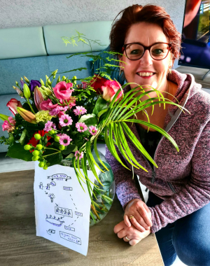 Jubilaris Hermien Deusjen, 12,5 jaar